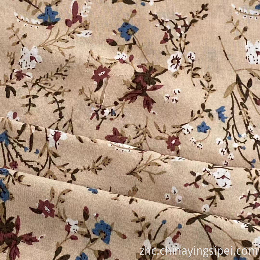 人造丝印刷好价格低100％粘液织物的女性Garmen